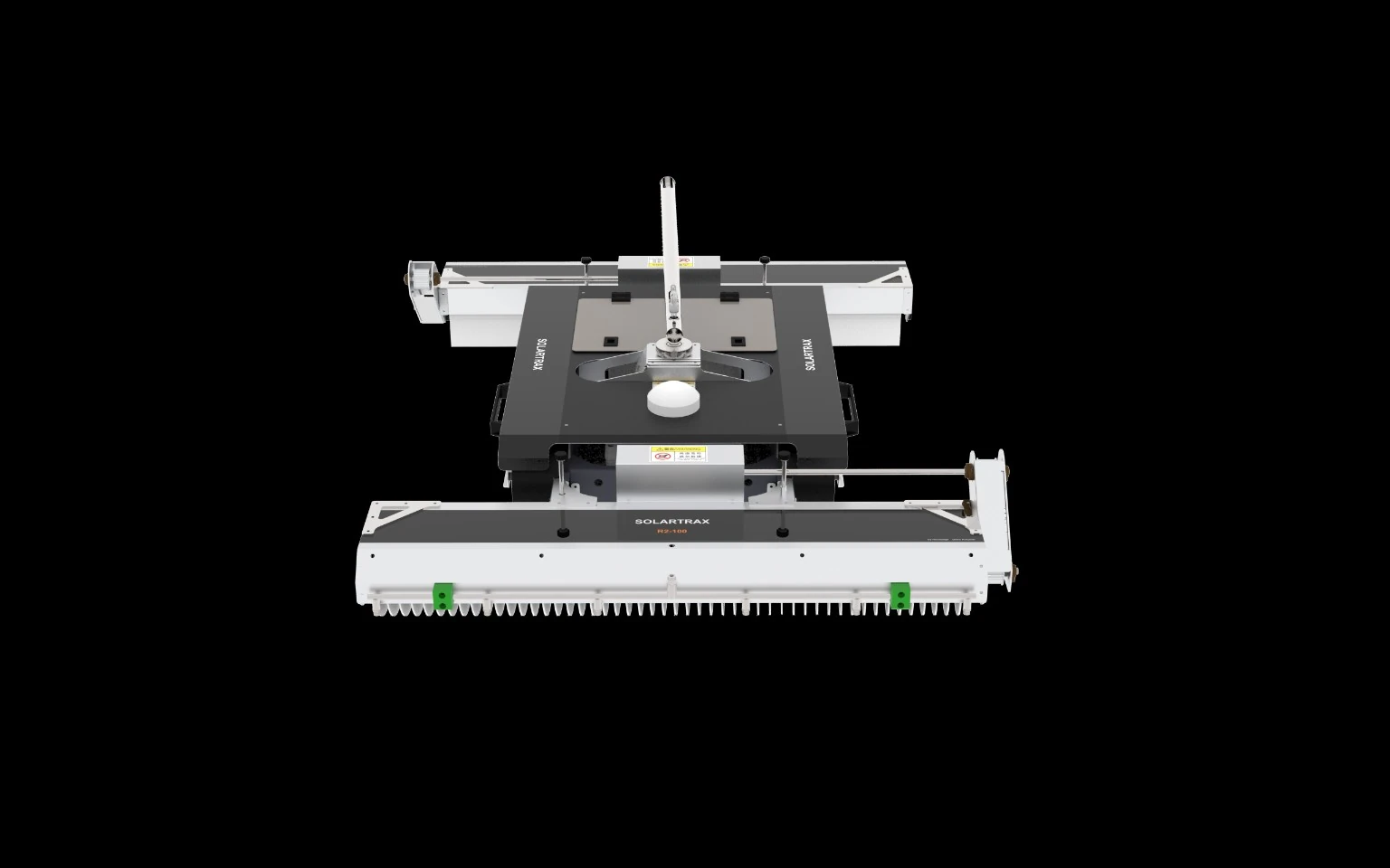 Robot Solartrax R2-100 vu de face